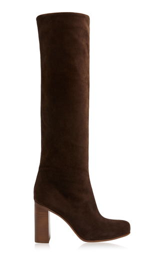 Willow Knee-High Suede Leather Boots
