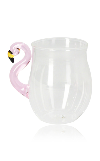 Set Of 2 Flamingo Tea Glass