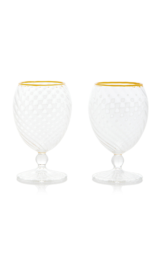 Nucleo Set-of-Two Wine Glasses