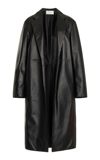 Babil Leather Coat